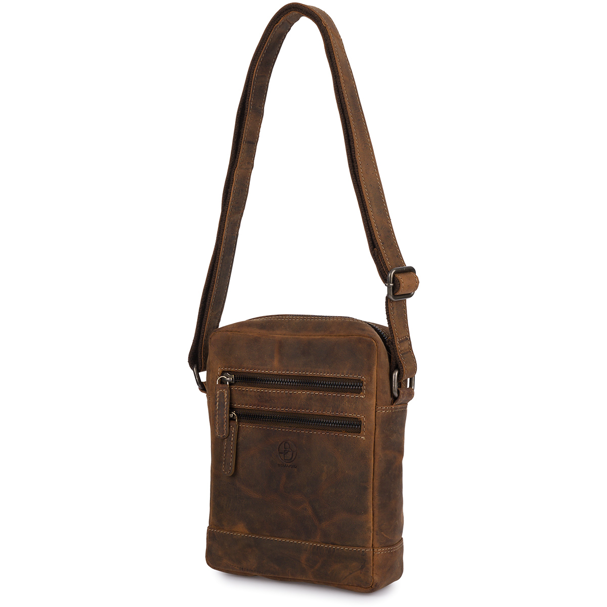 Torba skórzana ciemnobrązowa AMADEO VI