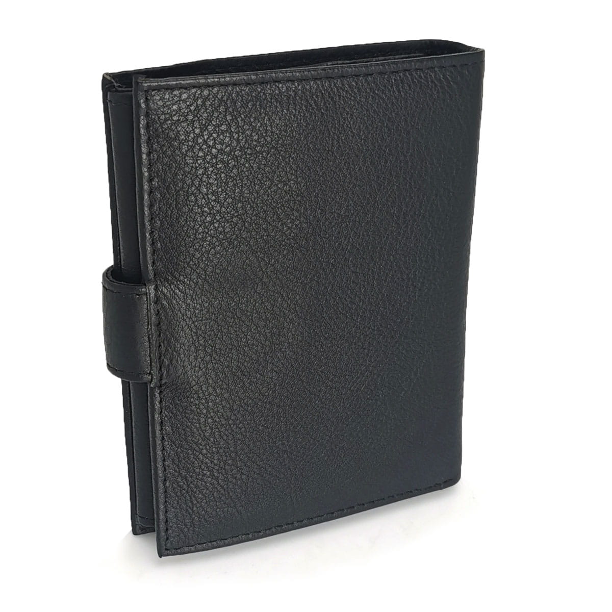 Portfel męski skórzany RFID Bellugio - czarny