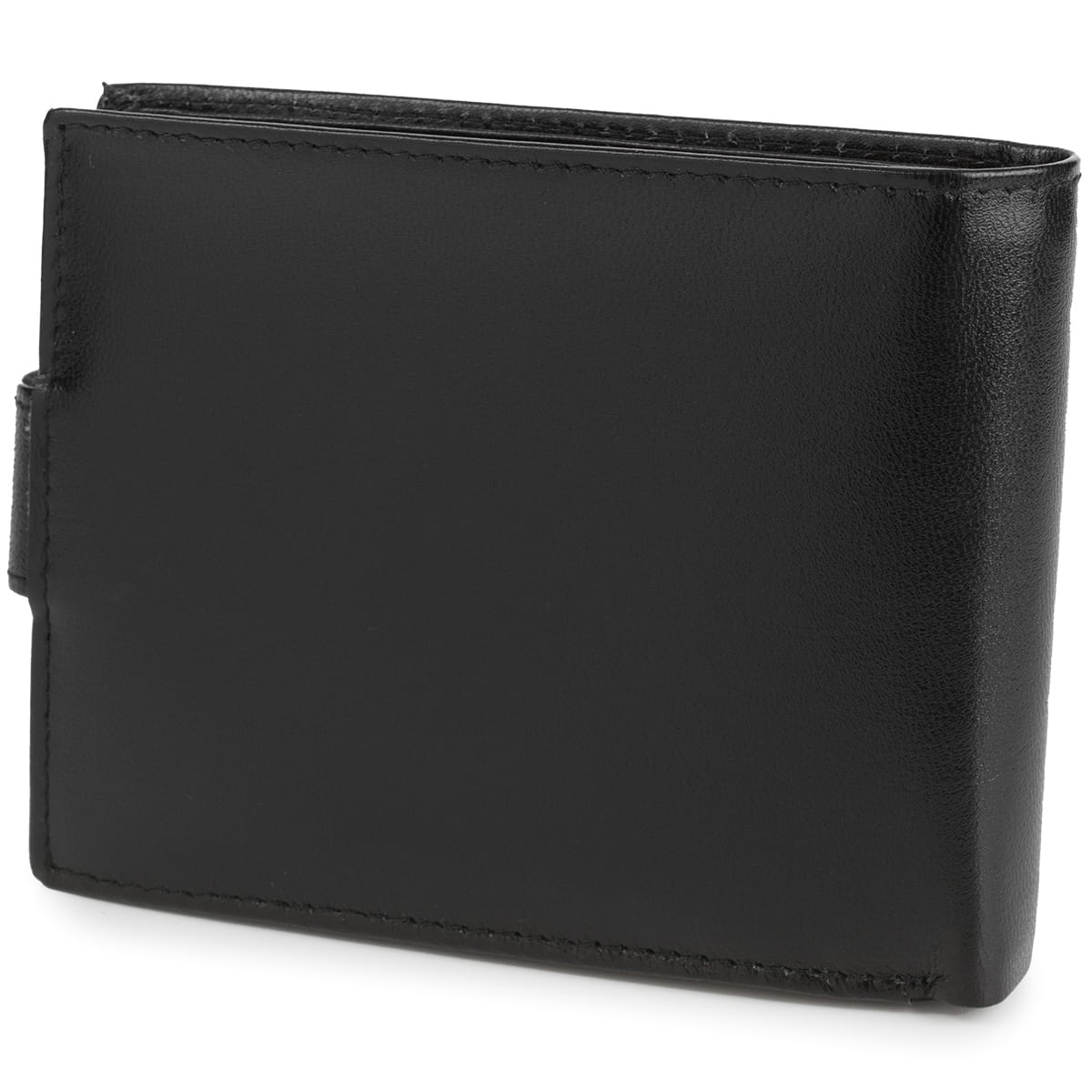 Portfel męski ze skóry z RFID Sanchez - czarny
