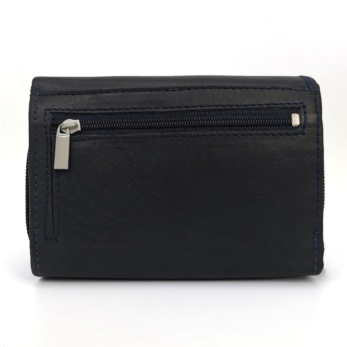 Portfel damski DBL COLOR - granatowo-czarny