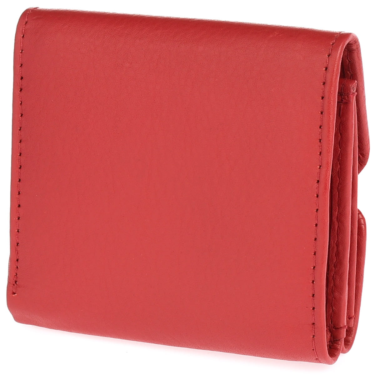 Mini portmonetka z podwójną przegrodą Bellugio ALESSIA 409 czerwona