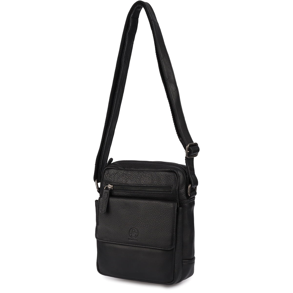 Torba skórzana czarna AMADEO I