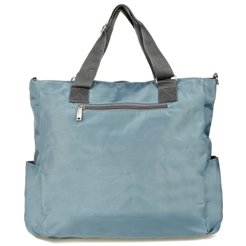 Torba na zakupy mikrofibra lekka pojemna Sanchez - ciemnoszara