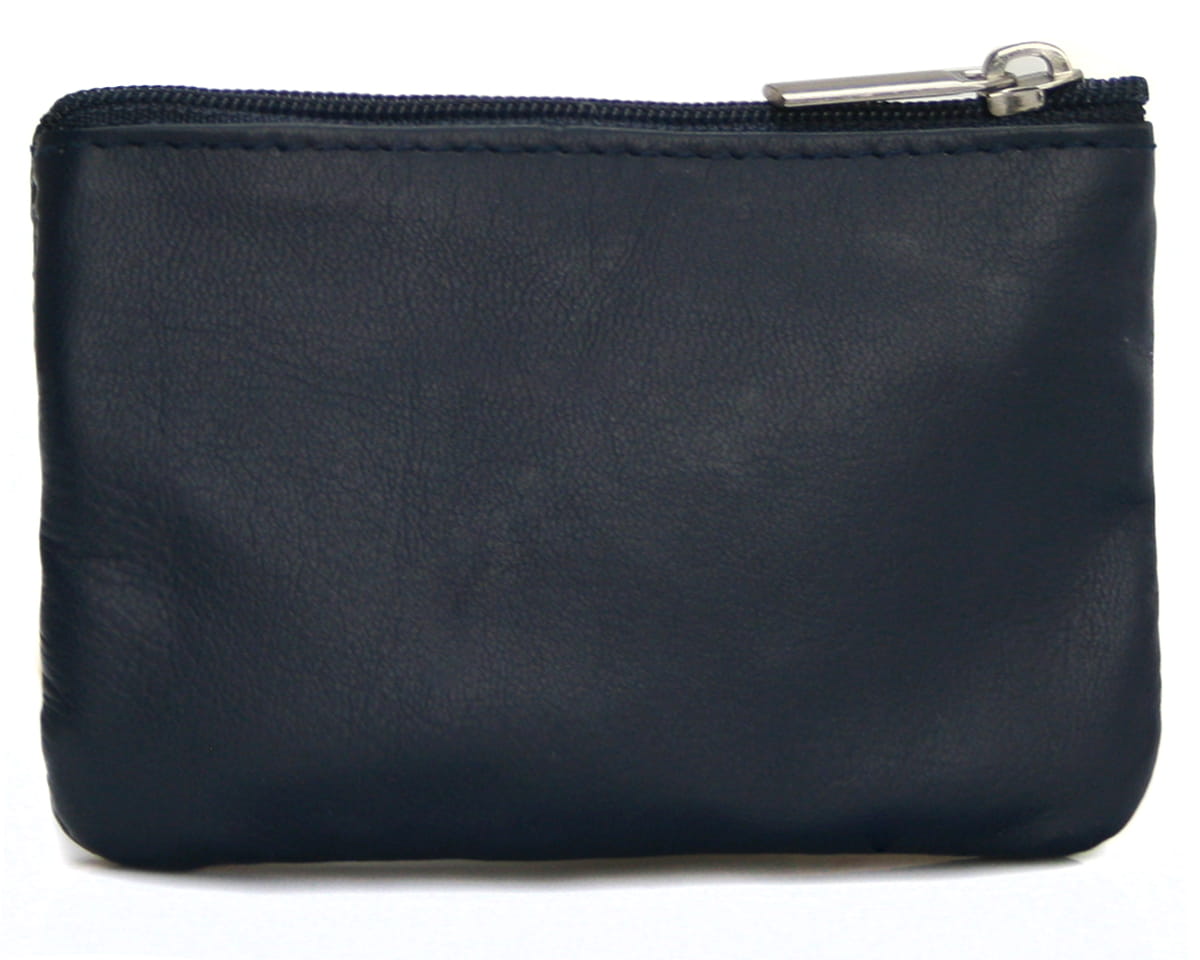 Etui na klucze ze skóry naturalnej Bellugio - granatowe