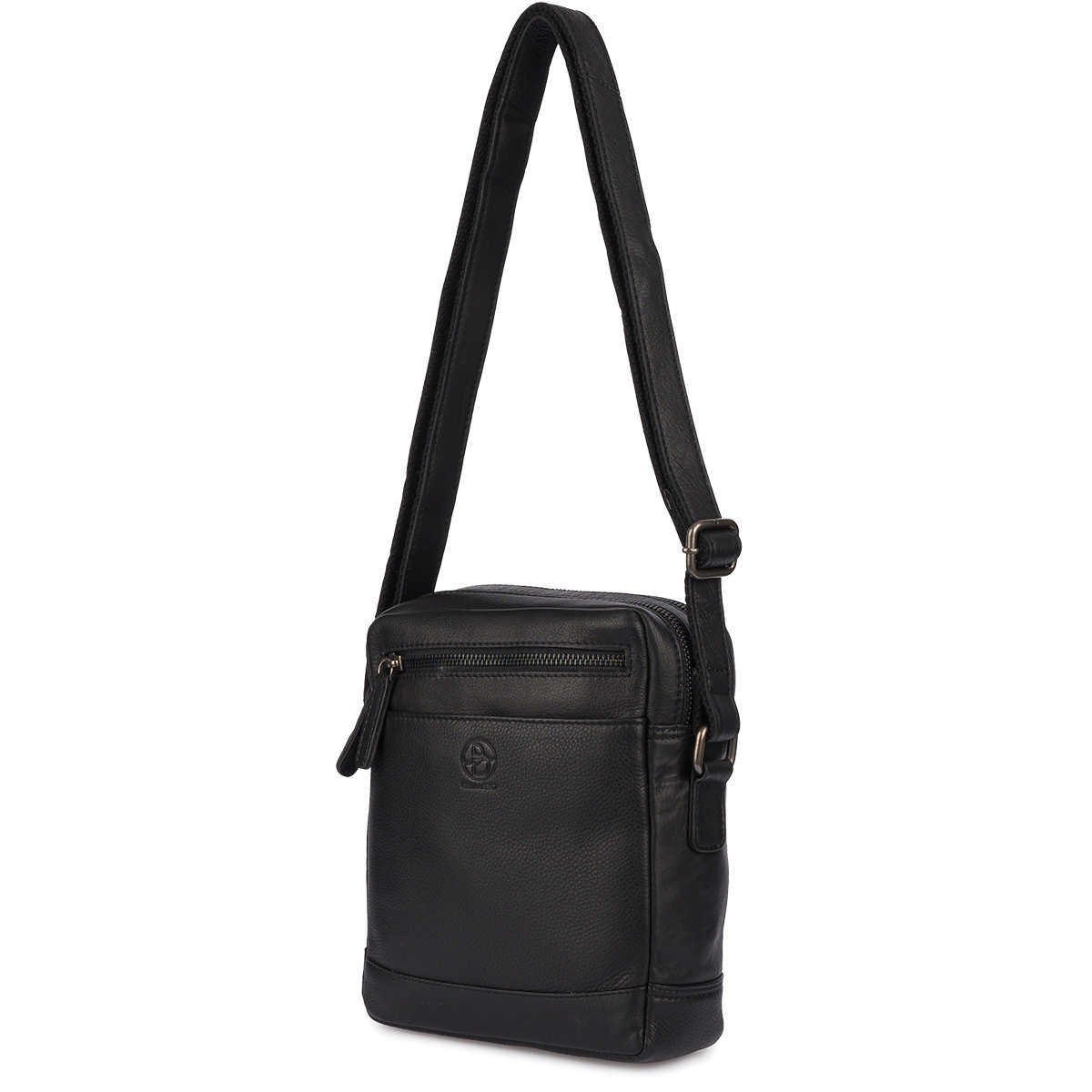 Torba skórzana czarna AMADEO IX