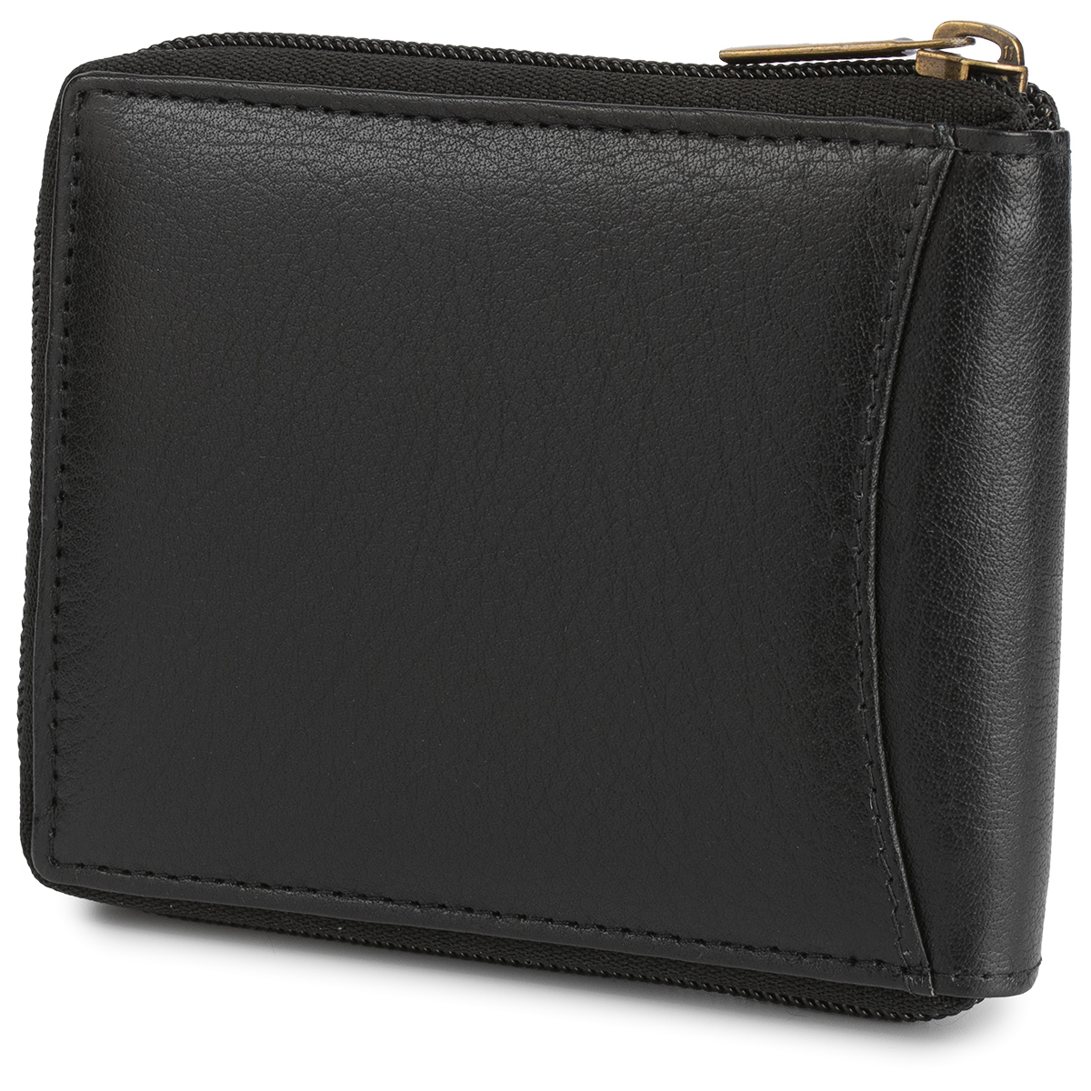 Portfel męski skórzany Wild Tiger - czarny