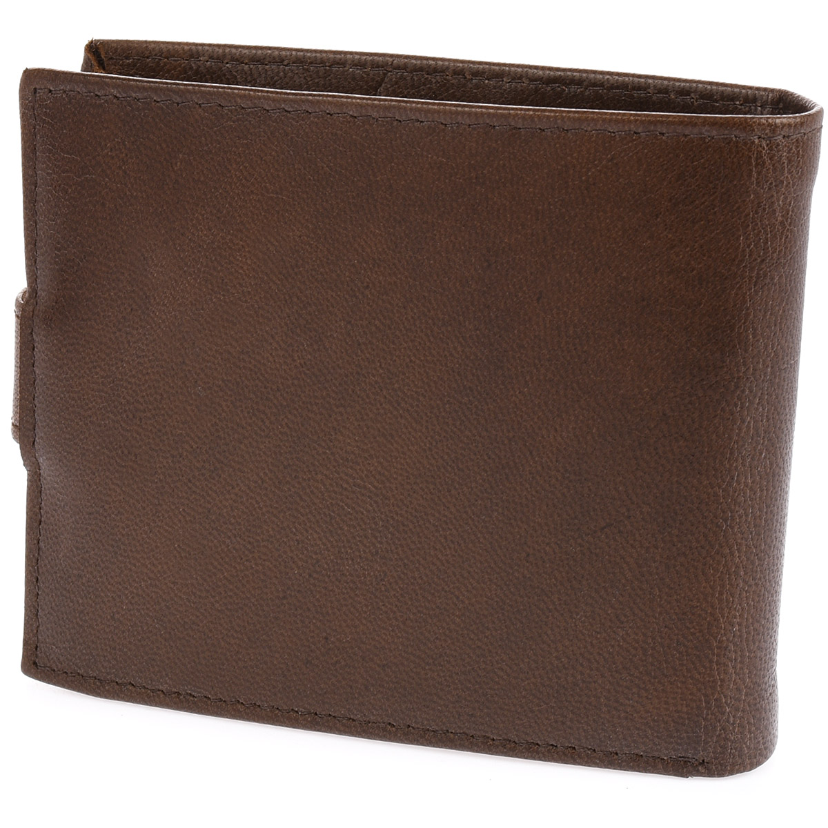 Portfel męski ze skóry z RFID Bellugio - czekoladowobrązowy