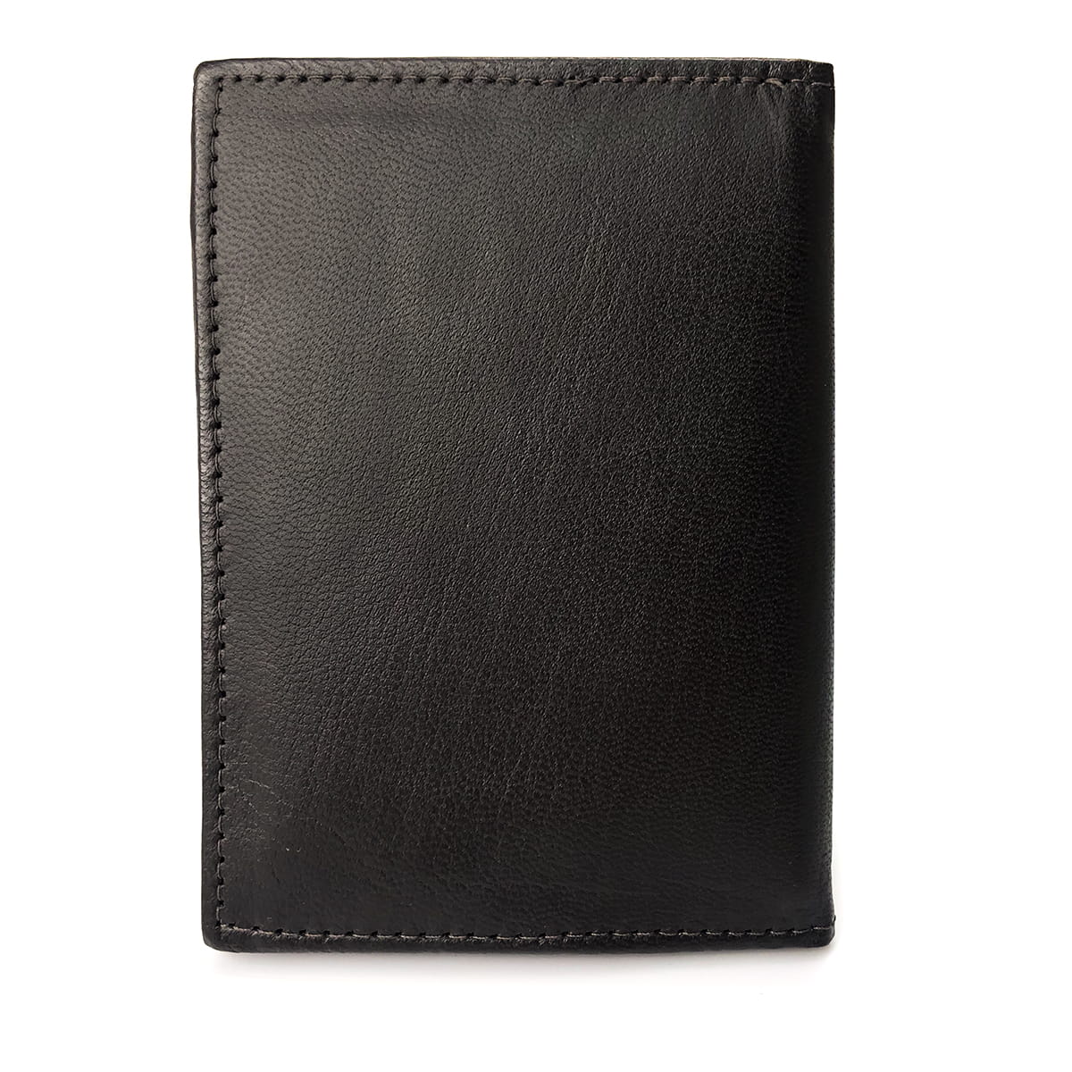 Skórzane etui z systemem RFID - czekoladowy brąz