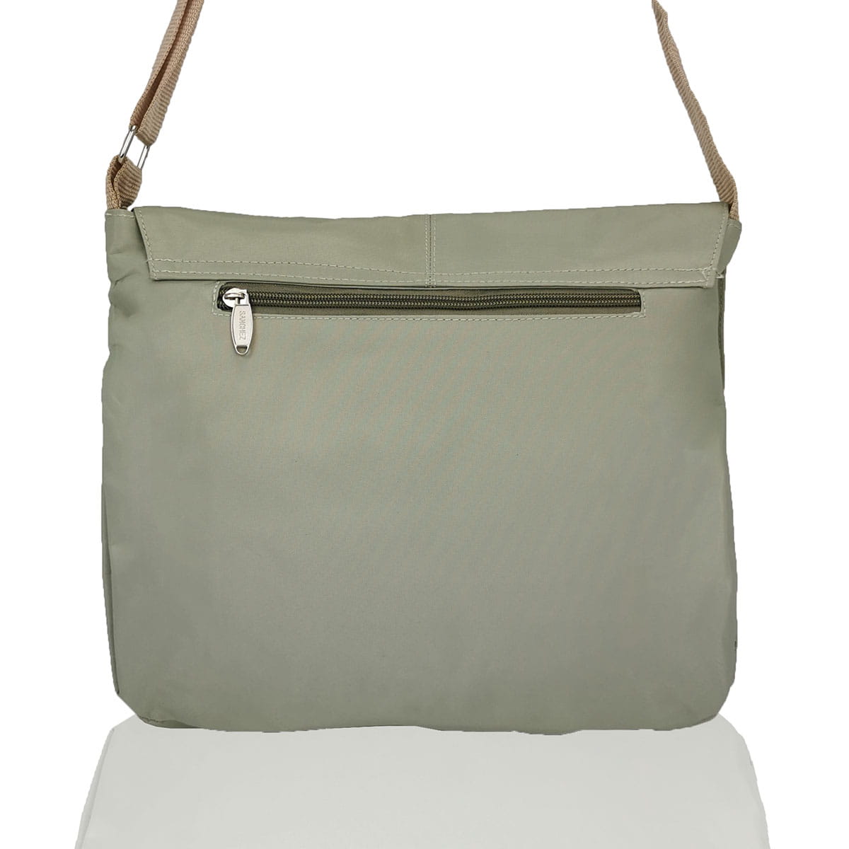 Stylowa torebka damska crossbody - beżowa