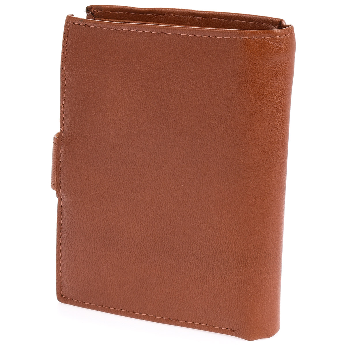 Portfel męski ze skóry z RFID Bellugio - koniakowy