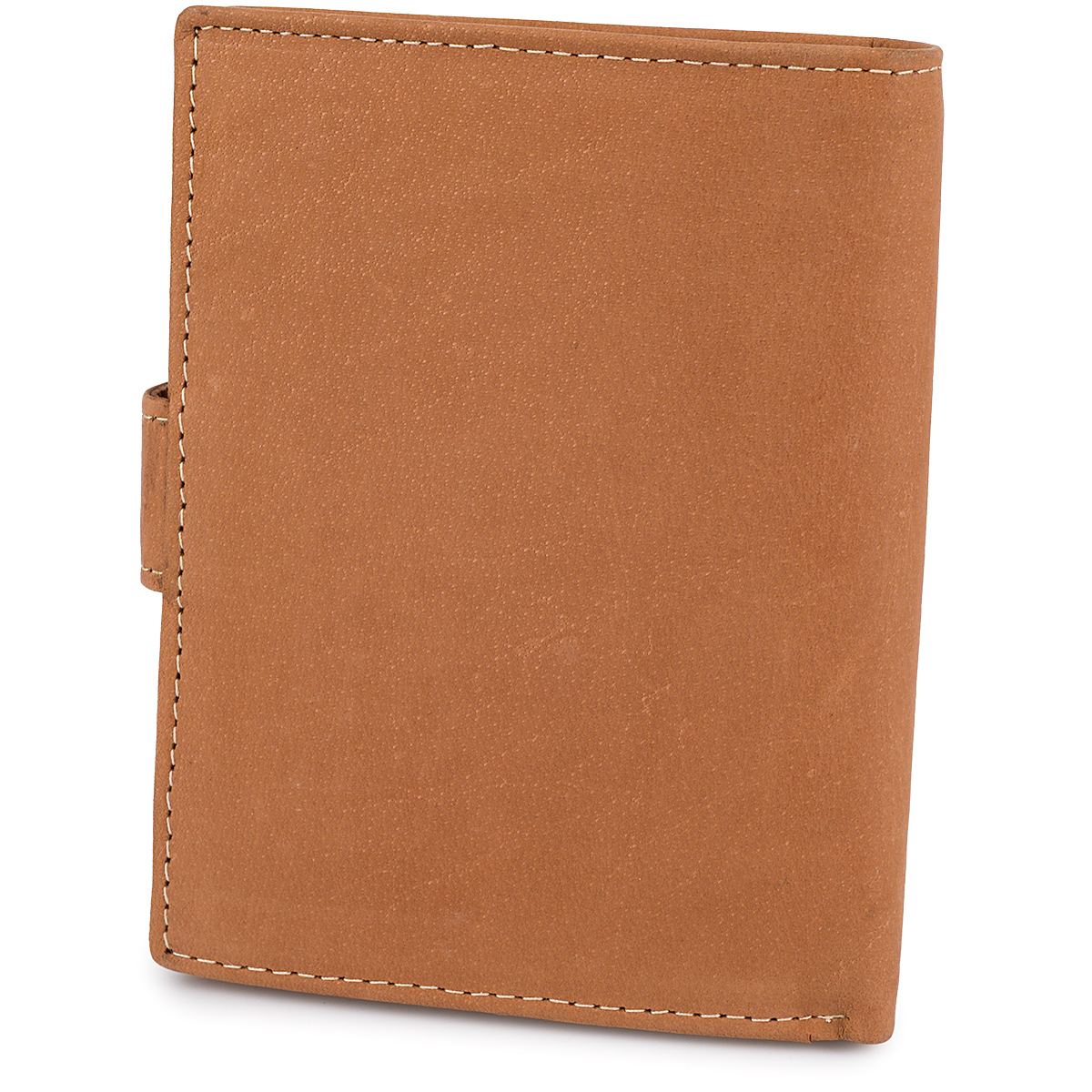 Portfel męski zapinany na nap Wild Tiger - jasnobrązowy