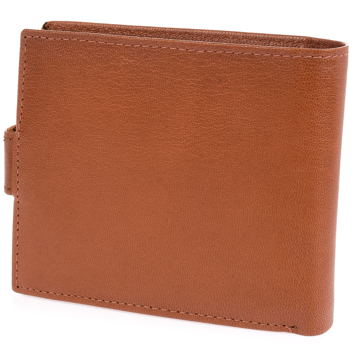 Portfel męski ze skóry z RFID Bellugio - koniakowy