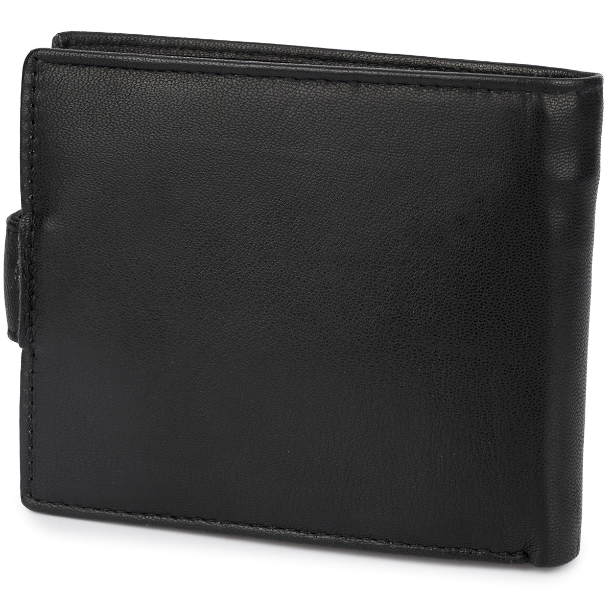 Portfel męski skórzany RIKI 032Z - czarny