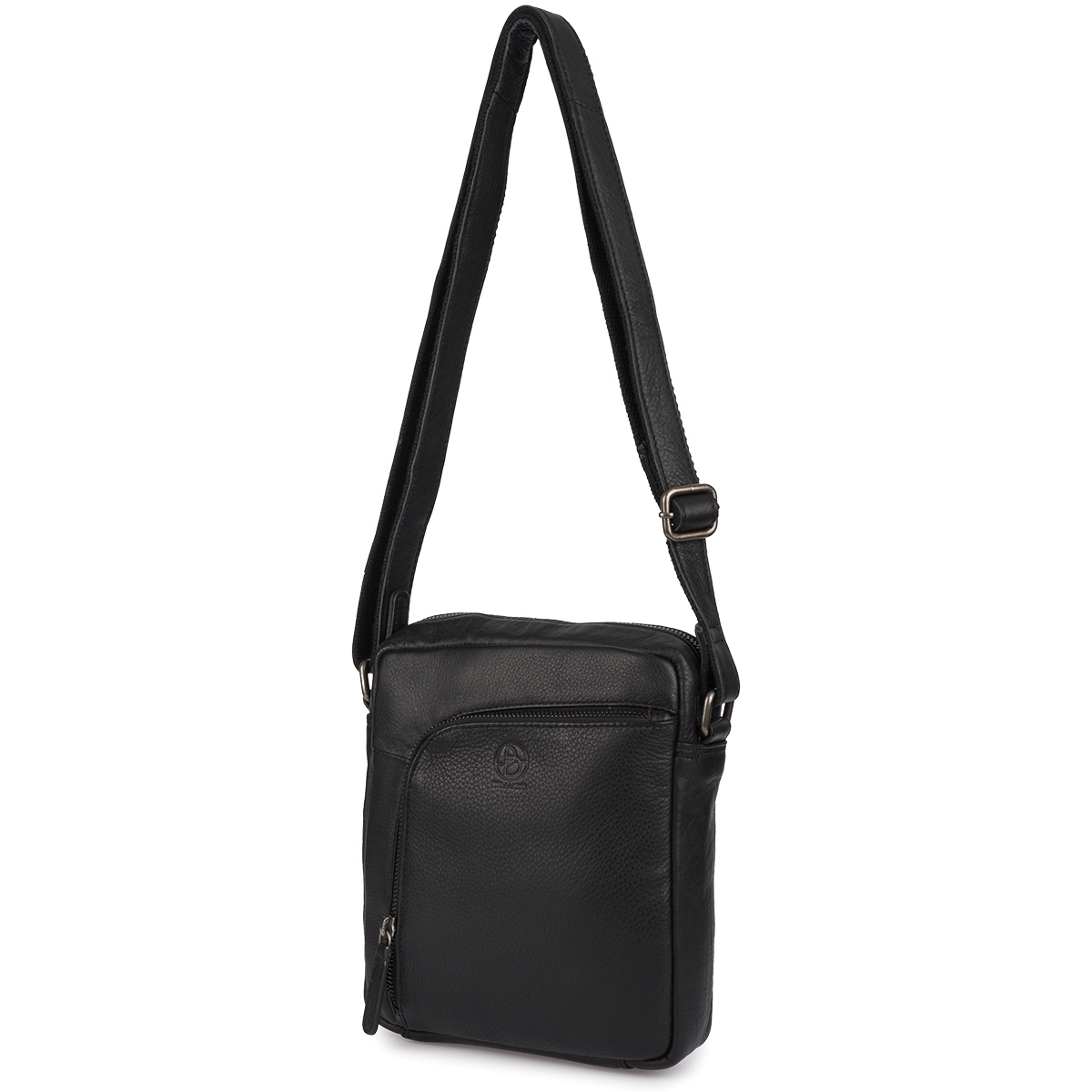 Torba skórzana czarna AMADEO V