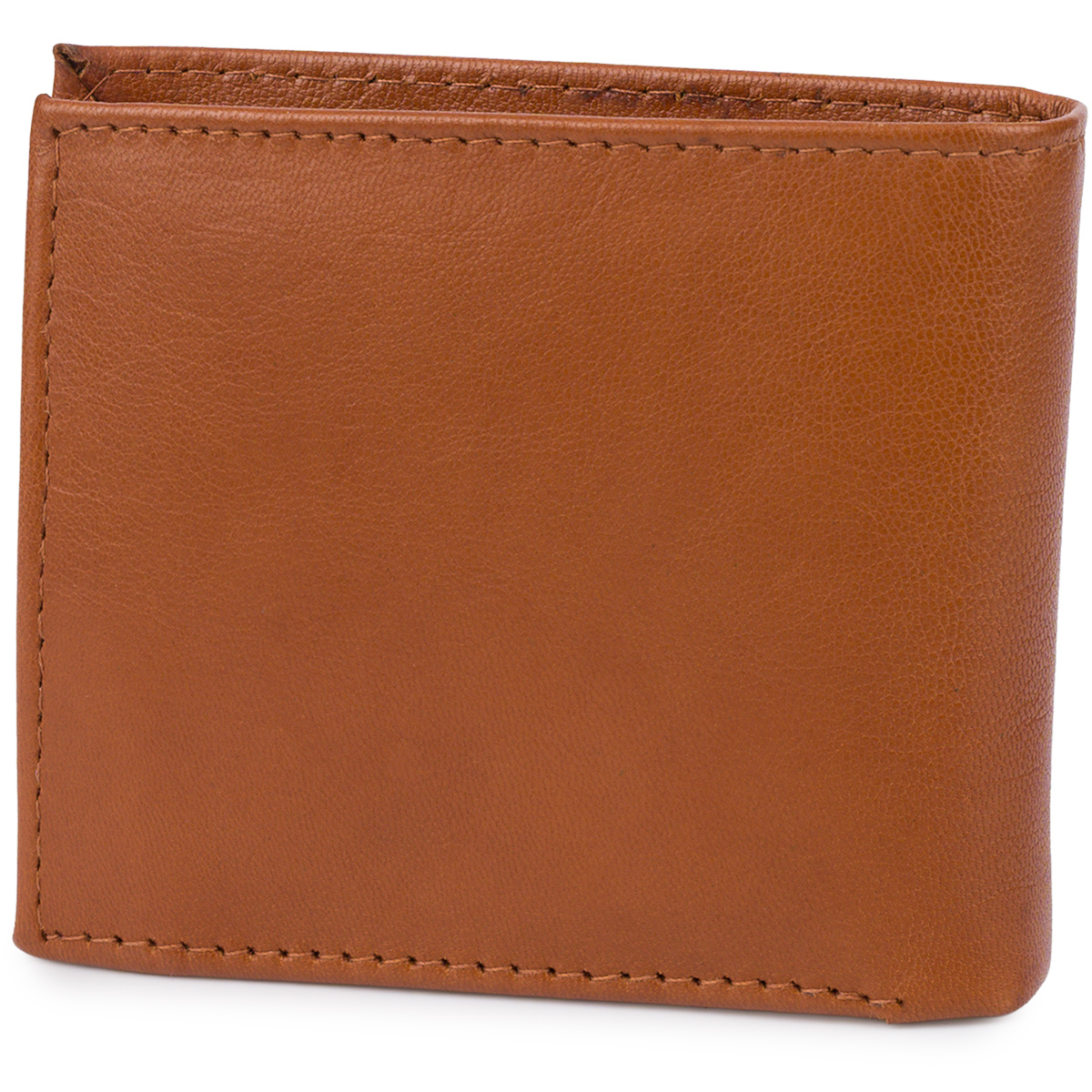 Portfel męski ze skóry z RFID Bellugio - koniakowy
