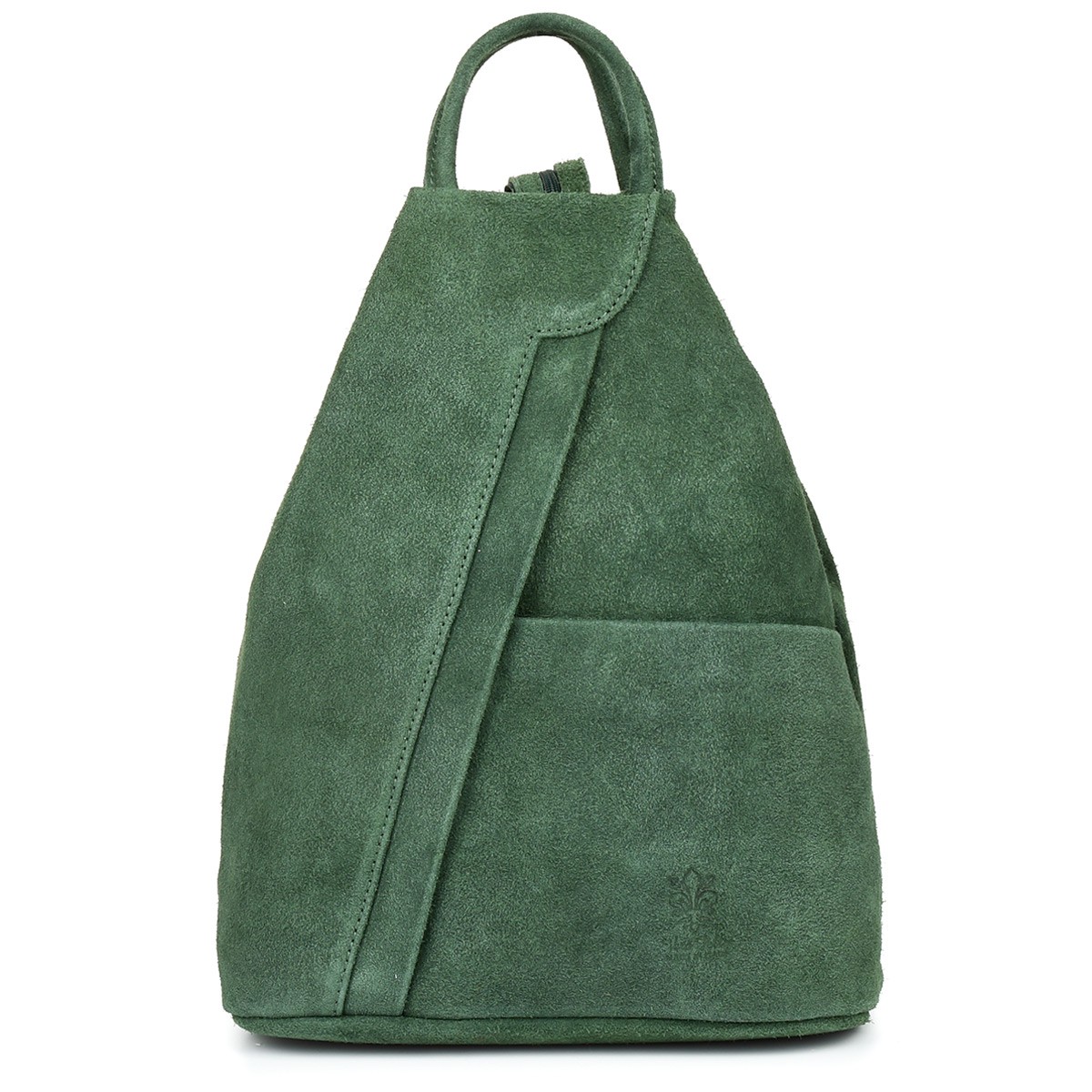 Vera Pelle włoski Plecak Skórzany damski mały