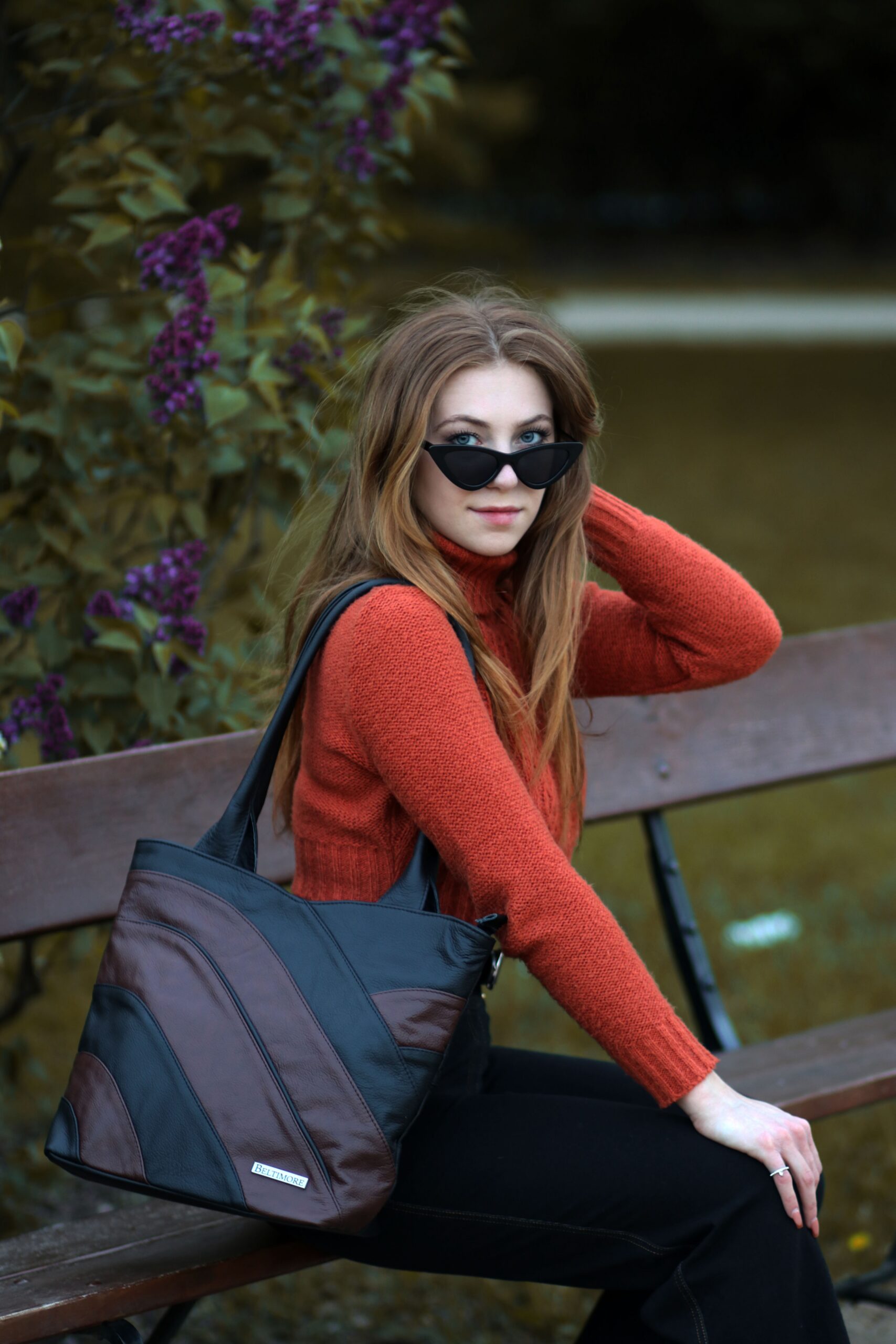 Torebka Skórzana Damska Torba na Ramię Beltimore