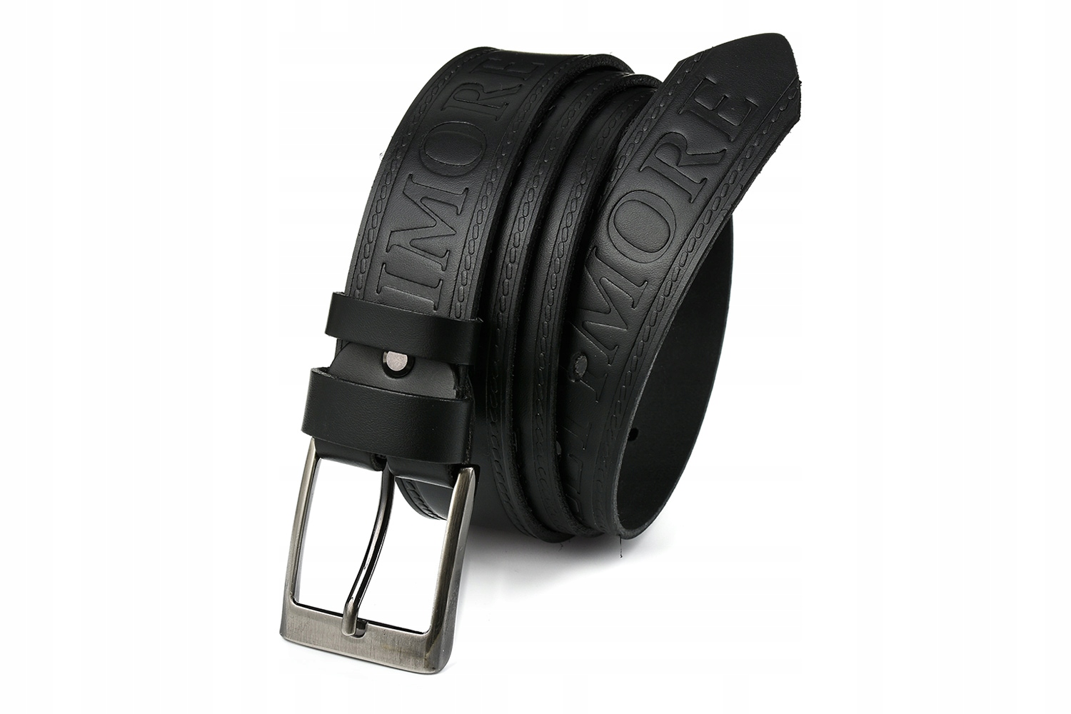 BELTIMORE pasek do spodni jeans skórzany pas skóra